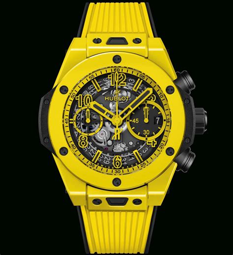 hublot big bang unico yellow magic